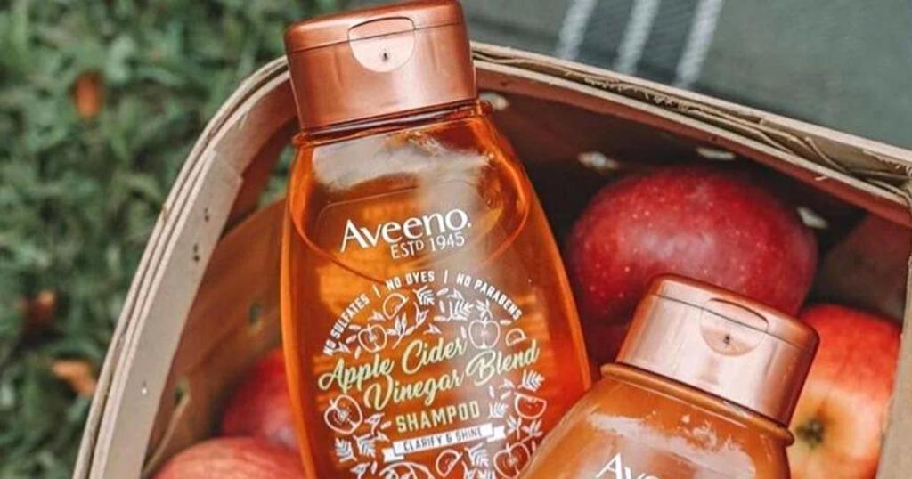 Aveeno Apple Cider Vinegar Blend Shampoo 12oz Bottle