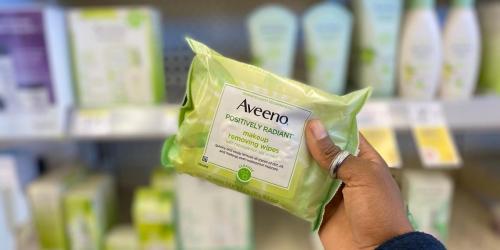 Aveeno Positively Radiant Makeup Removing Wipes Only $1.79 Each on Walgreens.com (Regularly $8)