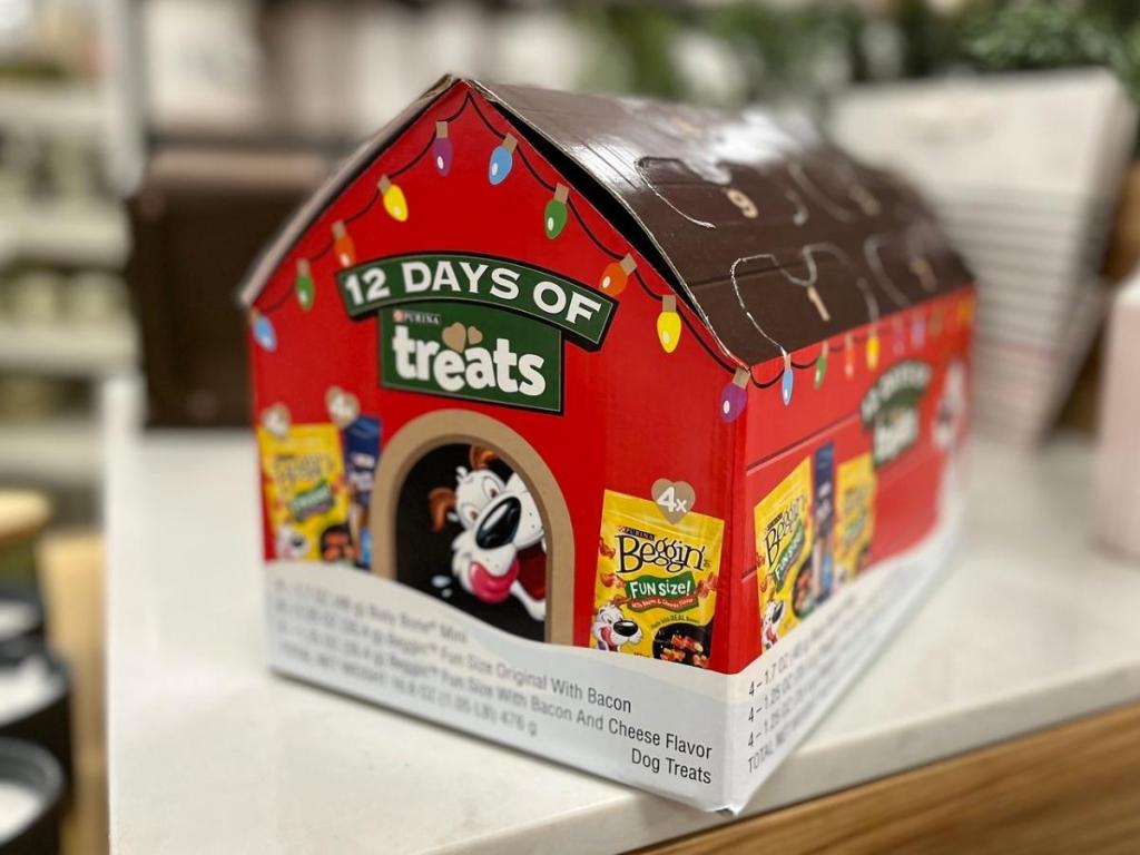 12 days of treats dog treat holiday calendar