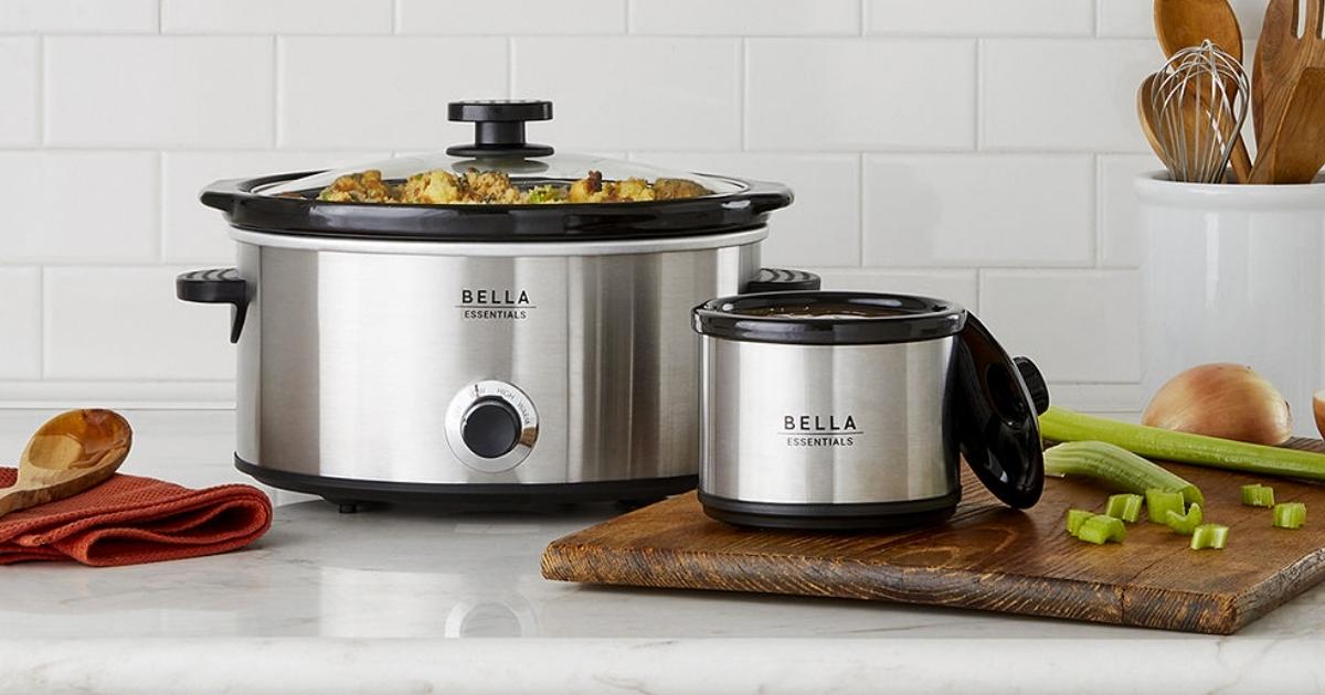 Bella Slow Cooker & Mini Dipper Set Just $24.99 Shipped on BestBuy