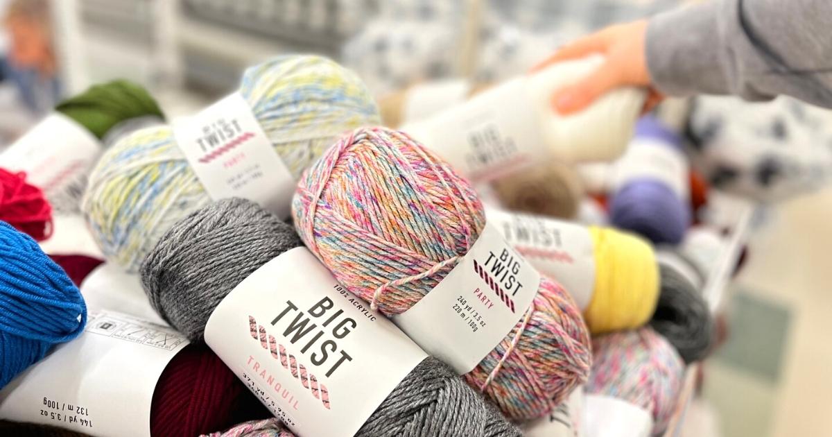 Up to 50% Off Yarn at JOANN (In-Store & Online)