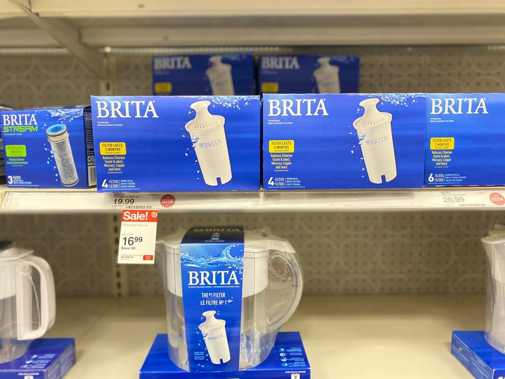 Brita Filters on Target store shelf