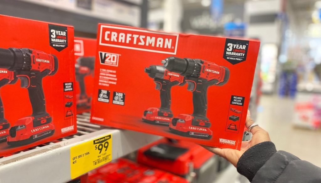 CRAFTSMAN V20 2-Tool 20-Volt Max Power Tool Combo Kit with Soft Case