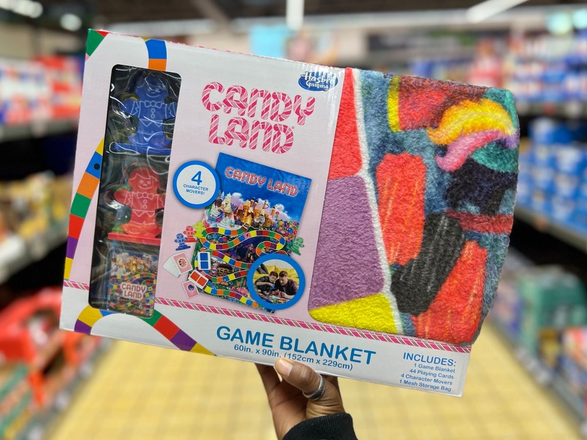昭和　ファンシー　Candy Kiss カセットラック　スケボー　おまけ付き Hasbro Game Blanket Sets Only $24.99 at ALDI | Chutes and Ladders