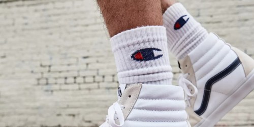 ** Champion Men’s Socks 6-Packs Only $8.55 on Amazon (Regularly $19)
