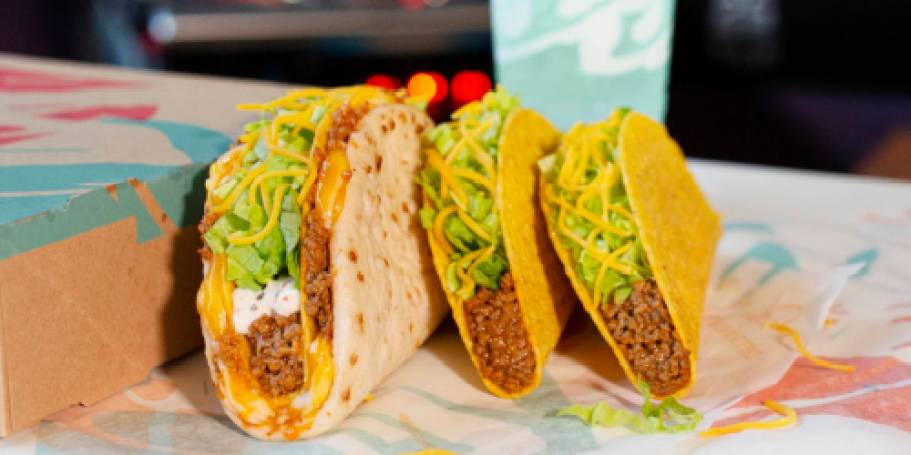 Taco Bell Taco Tuesday Alert – Score a Different $1 Taco Every Hour (Starts at 11 AM MT)