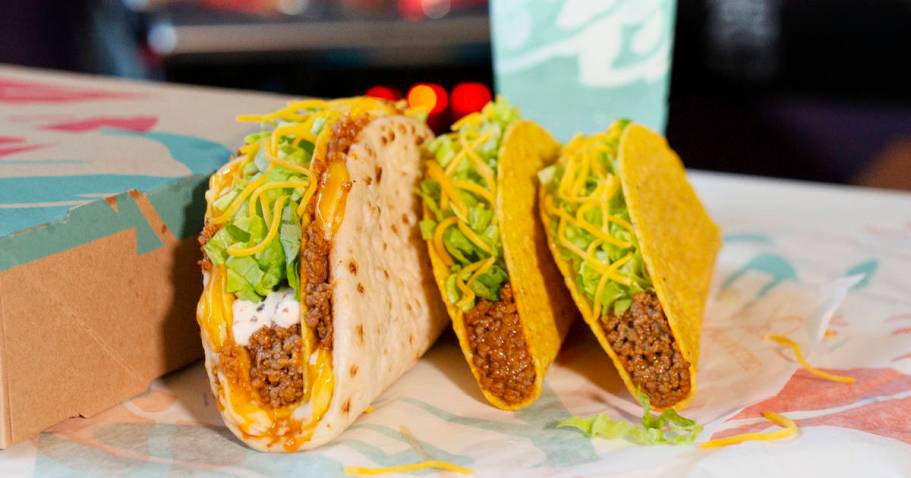 Taco Bell Taco Tuesday Offer: $1 Cheesy Gordita Crunch at 5PM EST