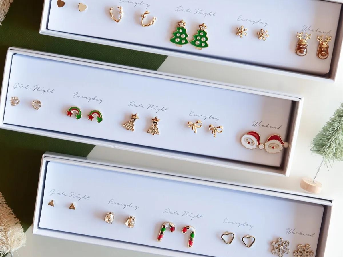 Boxed Holiday Earrings Sets Only 17.88 Shipped (Awesome Stocking Stuffer Idea!) Hip2Save