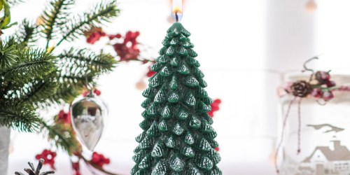 Figural Christmas Tree Candle 2-Pack Just $5 on Walmart.com (Regularly $16)