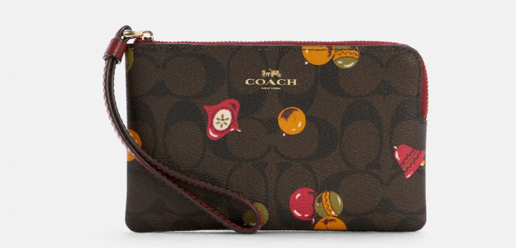 Coach Ornament Wristlet