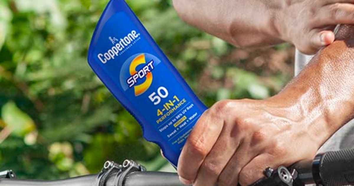 Coppertone Sport SPF 50 Sunscreen Only $4.73 Shipped on Amazon (Regularly $8)