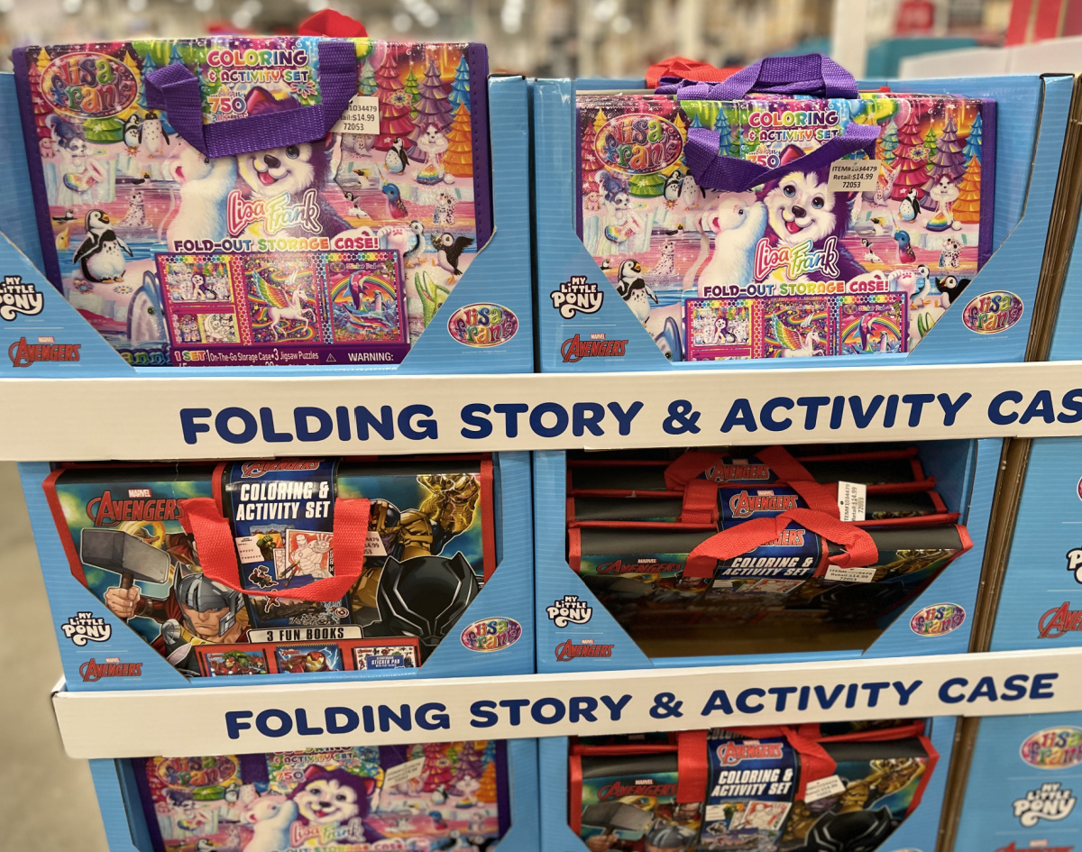 Latest Lisa Frank Finds Large Coloring & Activity Sets Just 14.99 at