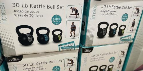 ALDI Fitness Equipment Deals – Kettle Bell 30-Pound Set Just $24.99 & More!