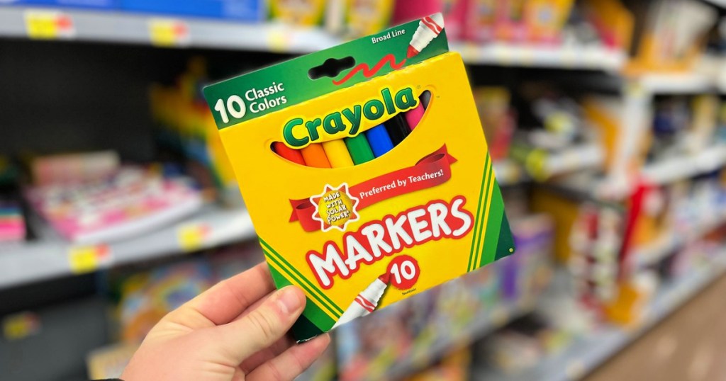 Crayola 10-Count Broad Line Art Markers