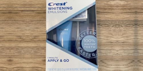 Crest Whitening Emulsions Treatment Only $20 Shipped After Target Gift Card (Regularly $50)