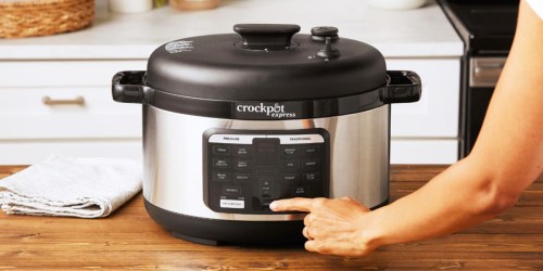 Crock-Pot Express Oval Pressure Cooker Only $49.99 Shipped on BestBuy.com (Reg. $120) | Slow Cook, Sauté & More