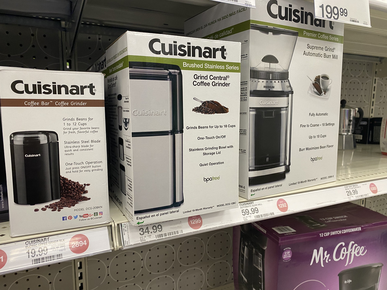 Cuisinart Coffee Grinder Only $24.99 