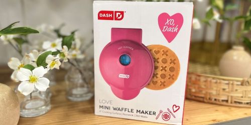 New Dash Love Mini Waffle Maker Now at Target + More Fun Valentine’s Day Finds