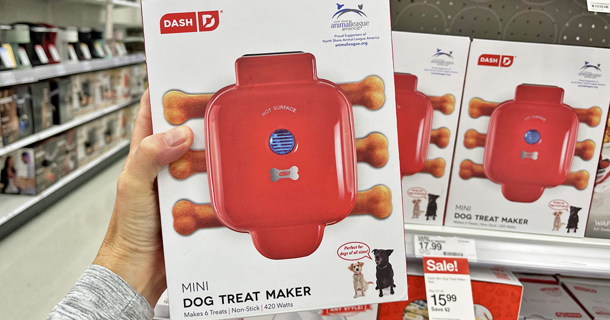 Dash Dog Treat Maker Just $9.99 on Target.com (Reg. $17)
