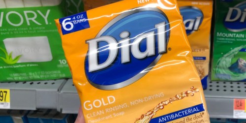 Dial Bar Soap 8-Packs from $3.29 Shipped on Amazon (Just 41¢ Per Bar)