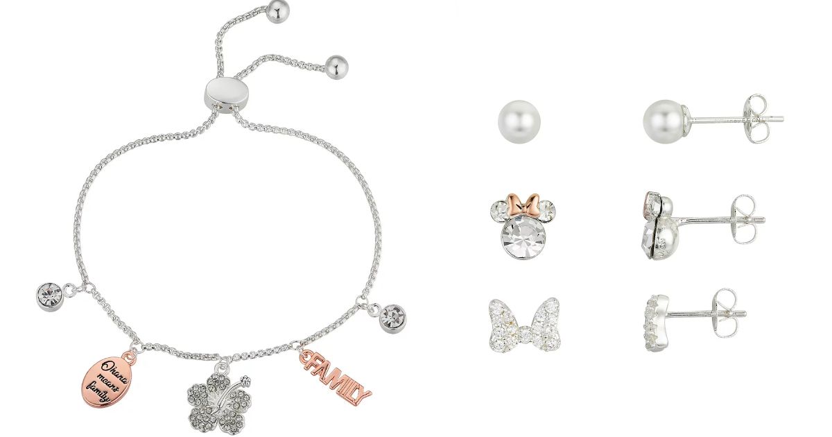 Disney jewelry Lilo stitch charm bracelet