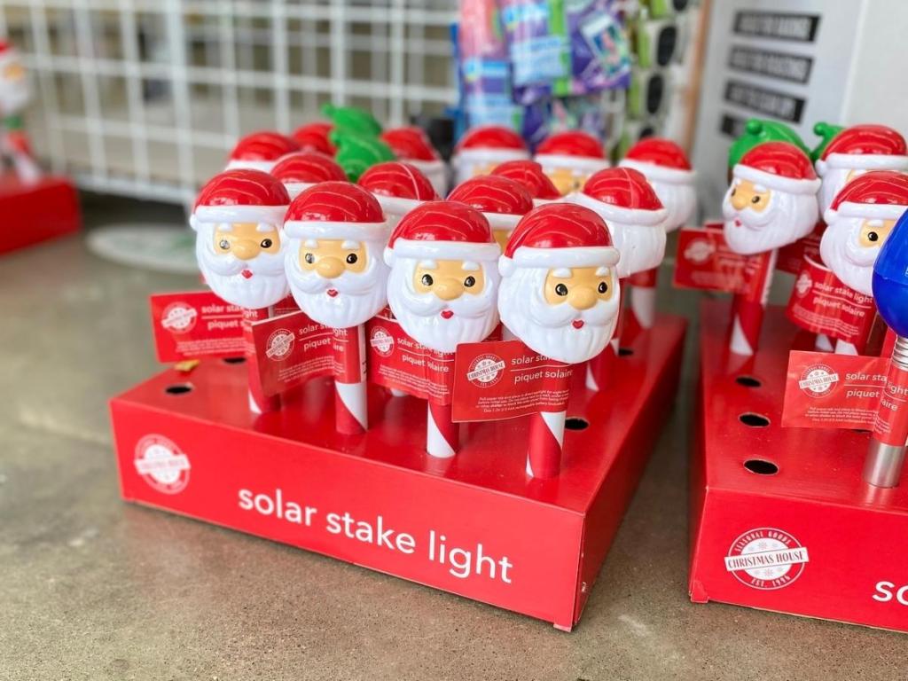 dollar tree santa solar stake lights