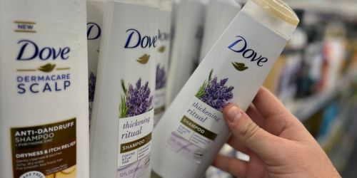 Dove Shampoo & Conditioner Only $1 Each After CVS Rewards (Just Use Your Phone!)