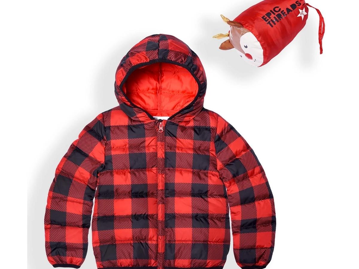 puffer jacket storage bag