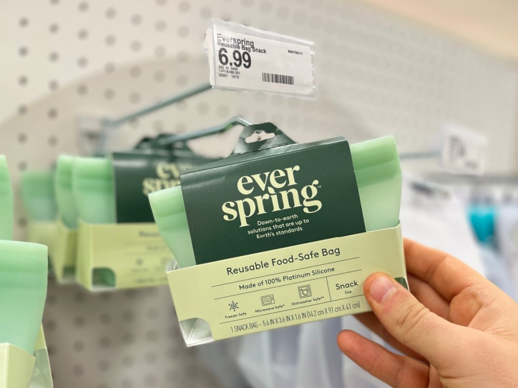 40% Off Everspring Reuseable Silicone Bags at Target, Microwave &  Freezer-Safe