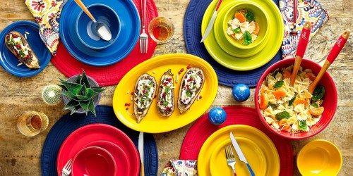 Fiesta Dinnerware Sets from $16.99 on Kohls.com (Regularly $50)