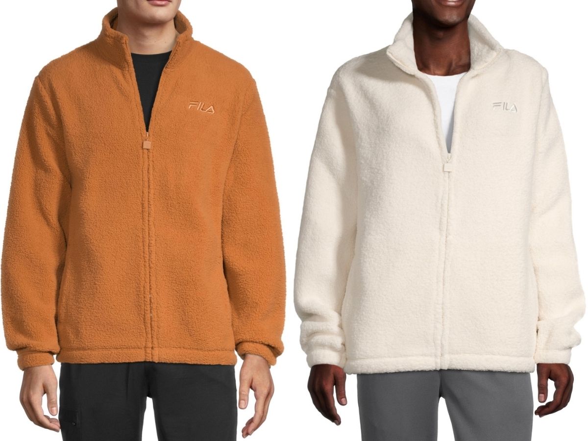 fila fleece jacket men's