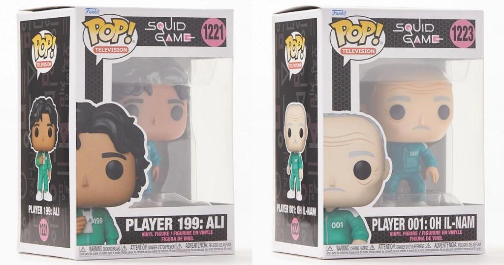 Funko POP! Squid Game Player 199 and 001