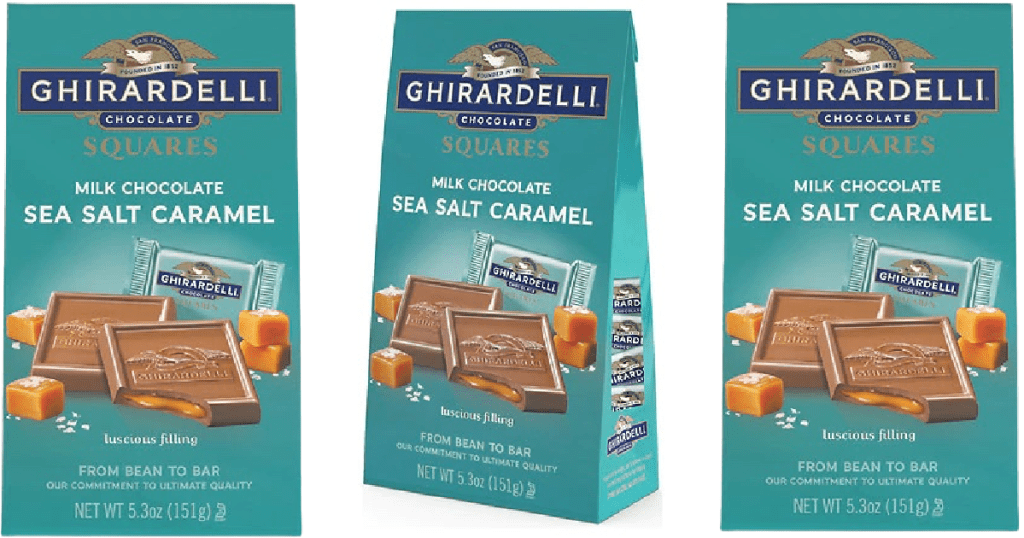 Ghirardelli Sea Salt Caramel Squares