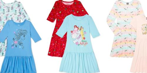 Girls Dresses 2-Packs from $5 on Walmart.com (Just $2.50 Each) | Disney, Baby Yoda, & More