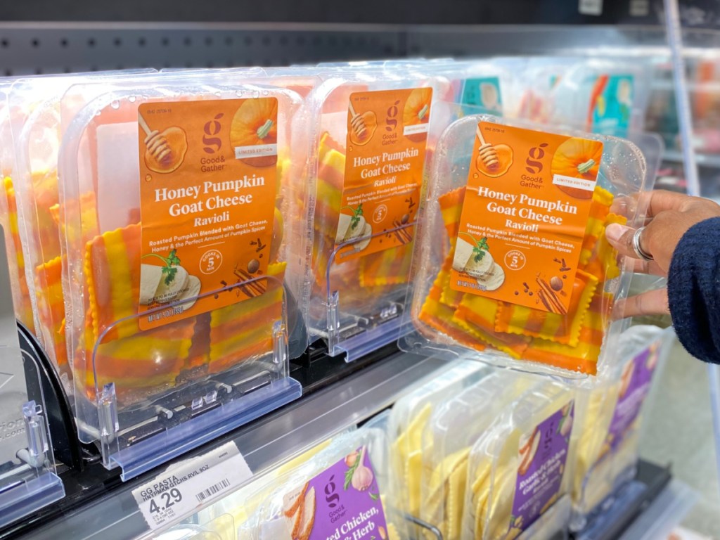 50 Off Good & Gather Honey Pumpkin Goat Cheese Ravioli at Target