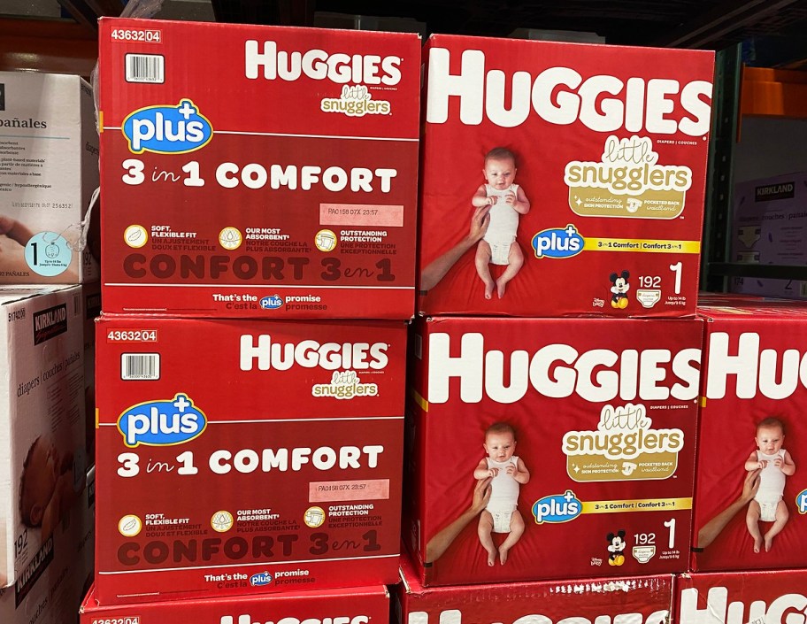 huggies little snugglers diapers at costco