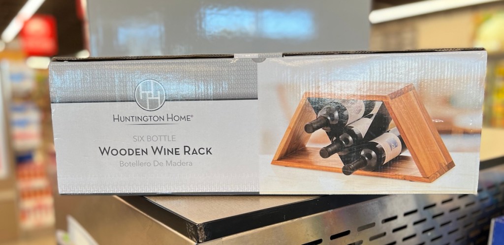 wine bottle rack box