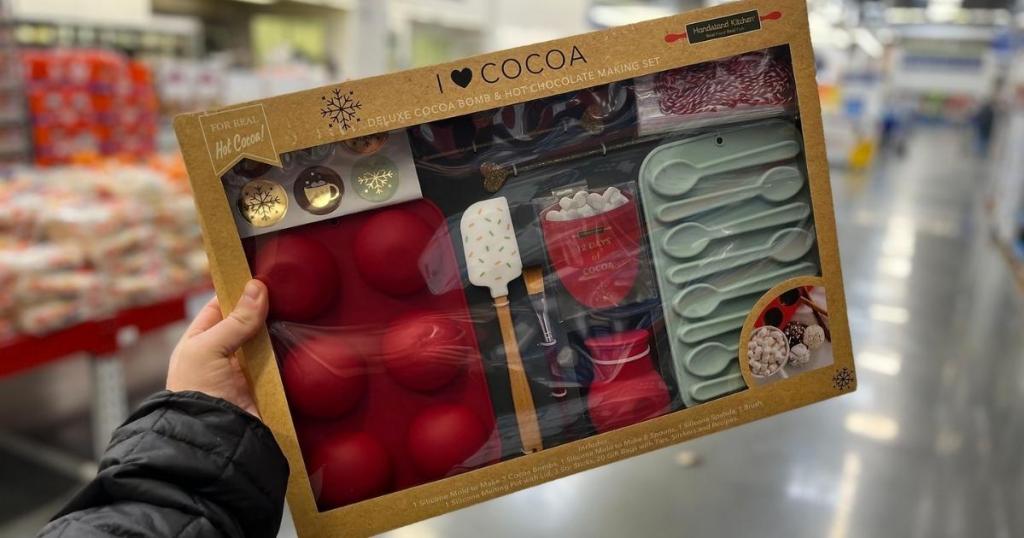 i heart cocoa hot cocoa bomb and hot chocolate making kit in store