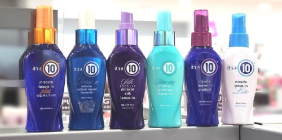 It’s a 10 Haircare Buy 1, Get 1 Free Sale (Includes Top-Rated Miracle Leave-In Products!)