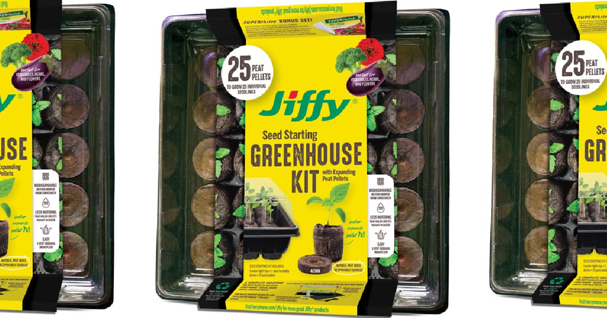 Jiffy Professional Seed Starting Greenhouse Kit Only 4.97 on (Regularly 12) Hip2Save