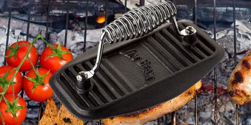 Jim Beam Cast Iron BBQ Press Only $16.99 Shipped on Woot.com (Regularly $30) + More Gifts for Him