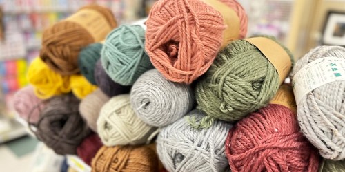 Up to 65% Off JoAnn Yarn Sale | Prices from $2.54 (In-Store & Online)
