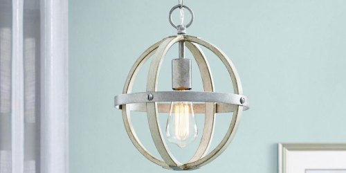 Up to $60 Off Lighting + FREE Shipping on HomeDepot.com (+ Don’t Miss This Pottery Barn Dupe!)