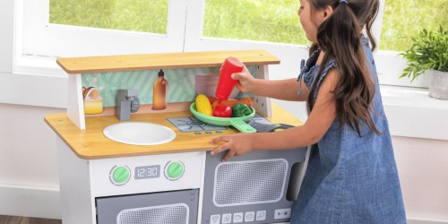 KidKraft Play Kitchen Just $29 on Walmart.com (Regularly $79) | Includes Pretend Food, Kitchen Tools & More!