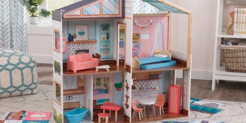 KidKraft Wooden Dollhouse Only $40 Shipped on Walmart.com (Regularly $130) | Customize w/ Over 50 Magnets