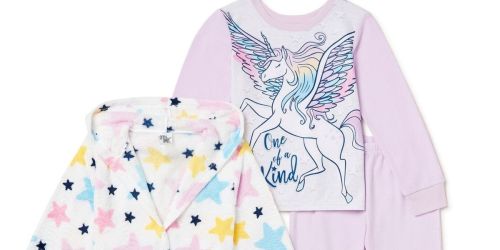 ** Girls Pajama Set w/ Robe Only $5.66 on Walmart.com (Regularly $21)