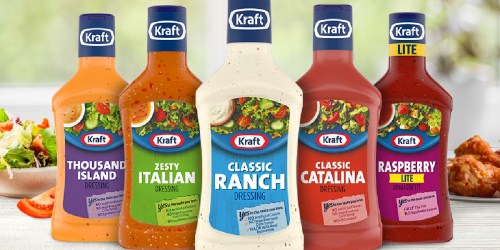Kraft Salad Dressings From $1.23 Shipped on Amazon