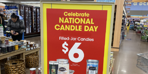 Kroger Candle Day Sale | Large Jar Candles Only $6 (Includes Yankee Candle, Tuscany, & More)