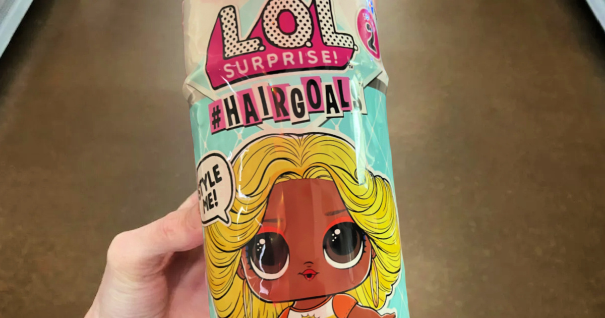 . Surprise! Hairgoals Doll w/ 15 Surprises Only $5 on   (Regularly $16)