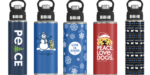 Life is Good Tervis Stainless Steel Water Bottles From $11 Shipped (Regularly $20)